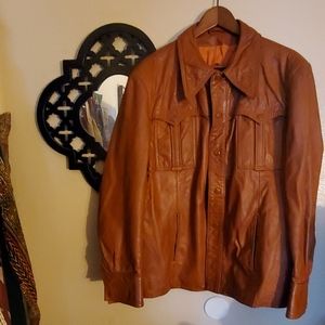 Vintage Leather Shirt/Jacket